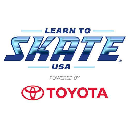 Learn to Skate USA powered by Toyota logo.