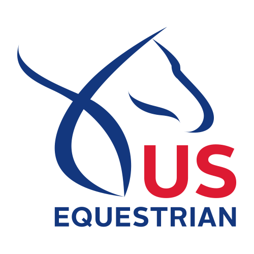 U.S. Equestrian logo.