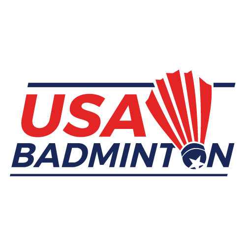 USA Badminton logo.