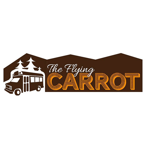 The Flying Carrot logo.