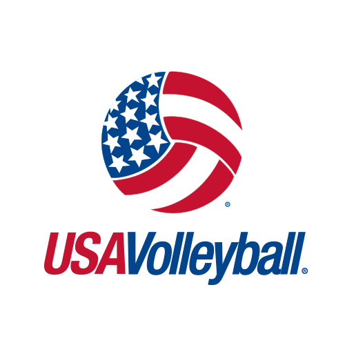 USA Volleyball logo.