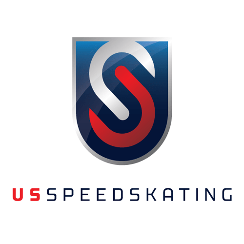 U.S. Speedskating logo.