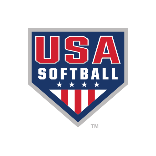 USA Softball logo.